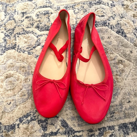 Loeffler Randall Leonie red leather ballet flats - Picture 4 of 7